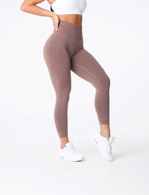 NVGTN NV Seamless Leggings Cocoa | 139ALNYUT